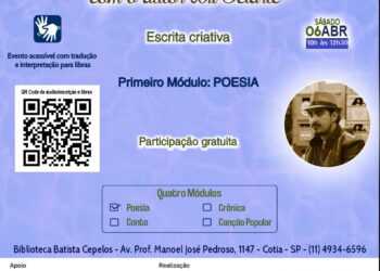 Dia 6/04 acontece o 1º encontro do projeto ‘Laboratório de Prática Textual’