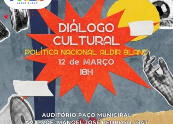 Cultura: dia 12/03 acontecerá o 1º Diálogo Cultural de Cotia sobre o Plano Nacional Aldir Blanc