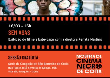 Dia 16/03 tem exibição da Mostra de Cinema Negro de Cotia, na Congada de São Benedito
