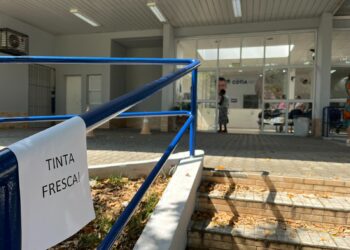 Está em andamento a reforma completa da Policlínica de Cotia