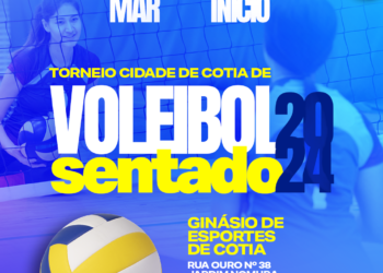 Cotia sediará o 3º Torneio Início de Voleibol Sentado Adulto no dia 16 de março