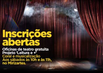 Inscrições abertas para oficinas e atividades do ‘Mirizartes’