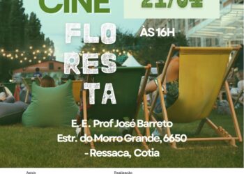 Chegou a vez do bairro da Ressaca receber o projeto ‘Cine Floresta’
