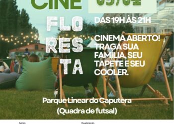 Nesta sexta-feira (5/04) tem Cine Floresta no Parque Linear do Caputera