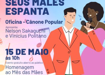 Cotia celebra o Mês das Mães com oficina gratuita de Cânone Popular