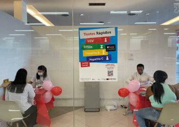 Ação de saúde marcou o Dia dos Namorados em Cotia