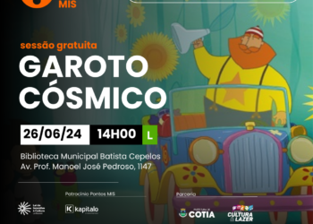 Nos dias 26 e 29/06, a Biblioteca Batista Cepelos receberá sessões de cinema abertas ao público