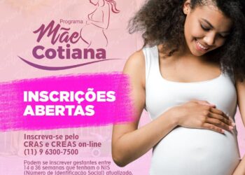 Está aberto o período de inscrições para o Projeto ‘Mãe Cotiana’