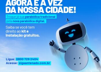 Inscritos em programas sociais federais podem solicitar a parabólica digital gratuitamente