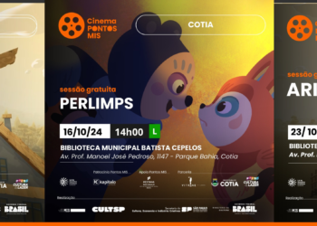 Mês das Crianças em Cotia será marcado por sessões de cinema na Biblioteca Batista Cepelos