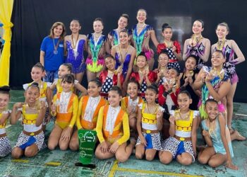 Equipe de ginástica rítmica de Cotia é campeã no Torneio Pré-JAIS