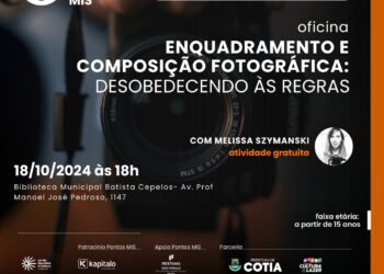 Oficina gratuita: Melissa Szymanski ministra “Enquadramento e Composição Fotográfica: Desobedecendo às Regras