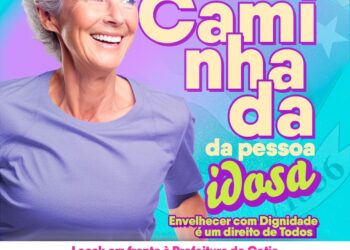 Dia 30 de outubro tem caminhada em celebração ao mês da pessoa Idosa