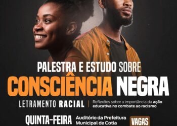 Dia 21 (quinta-feira) tem palestra e estudo sobre ‘Consciência Negra’