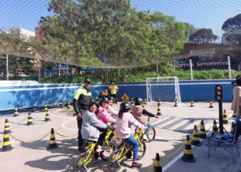 No sábado (25), o DEMUTRAN realizará o ‘Brincando nas Férias’, no Parque Teresa Maia