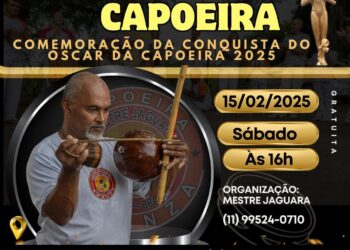 Roda de Capoeira celebrará conquista inédita para a cidade
