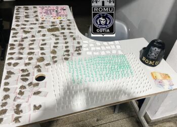 Guarda de Cotia prende homem por tráfico de drogas no Jd. São Vicente