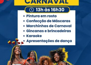 Dia 28/02 tem roda de conversa e grito de carnaval na Biblioteca de Caucaia