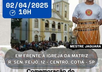 Roda de Capoeira com o Mestre Jaguara celebra os 169 anos de Cotia
