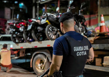 Guarda Civil de Cotia realiza operação para combater roubos e furtos de motocicletas