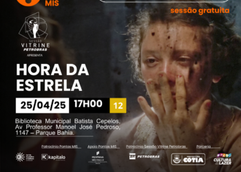 Abril está recheado de filmes no Cinema Pontos MIS na Biblioteca Batista Cepelos