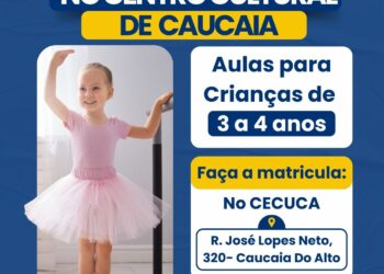 Inscrições abertas para aulas de balé no Centro Cultural de Caucaia