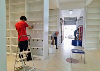 Iniciada a reforma da Biblioteca Batista Cepelos