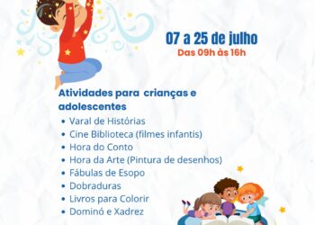 Caucaia do Alto tem programação ‘Férias na Biblioteca’ até o dia 25/07