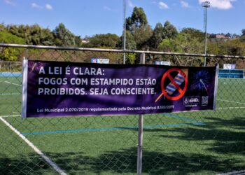 Fogos de artifício com estampido são proibidos em Cotia. Prefeitura lança ação de conscientização