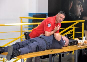 Guardas Civis Municipais participam de requalificação anual em primeiros-socorros