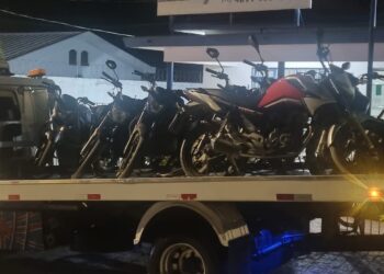 Baile funk é dispersado pela Guarda Civil e oito motos são apreendidas
