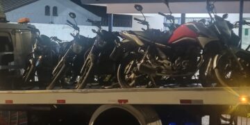 Baile funk é dispersado pela Guarda Civil e oito motos são apreendidas