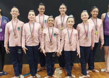Ginástica Rítmica de Cotia conquista três pódios nos Jogos Abertos do Interior