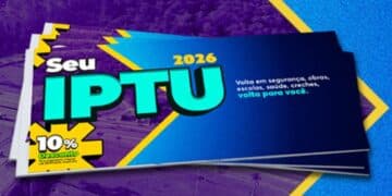 Segunda via do IPTU 2026 já está disponível no site da Prefeitura