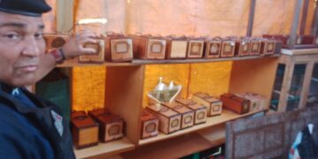 Crime ambiental: Guarda Civil de Cotia desmonta rinha de canários no bairro das Pitas