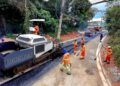 Ruas do Jardim Pastoreio recebem obras de asfalto e infraestrutura