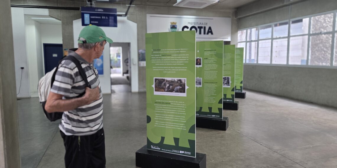 Cotia recebe exposição itinerante do Museu da Inclusão