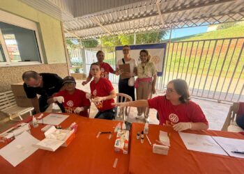 Ação de tipagem sanguínea garante cidadania a assistidos do Pequeno Cotolengo