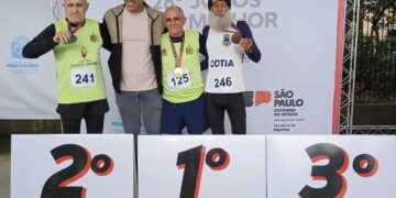 Cotia conquista medalhas nos Jogos da Melhor Idade (JOMI) e reforça protagonismo da terceira idade no esporte