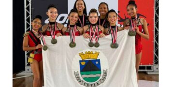 Cotia brilha na ginástica rítmica e amplia campanha nos Jogos Regionais