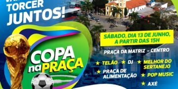 Convocados para torcer: Cotia terá transmissão dos jogos do Brasil na Praça da Matriz