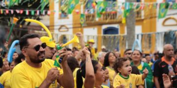 Copa na praça volta neste domingo para mais uma missão do Brasil rumo ao hexa
