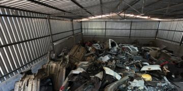 Operação conjunta entre Guarda Civil e Policia Civil descobre desmanche clandestino no Taboleiro Verde