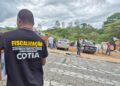 Prefeitura interdita ferro-velho clandestino em ocupação irregular no Jardim Arco-Íris