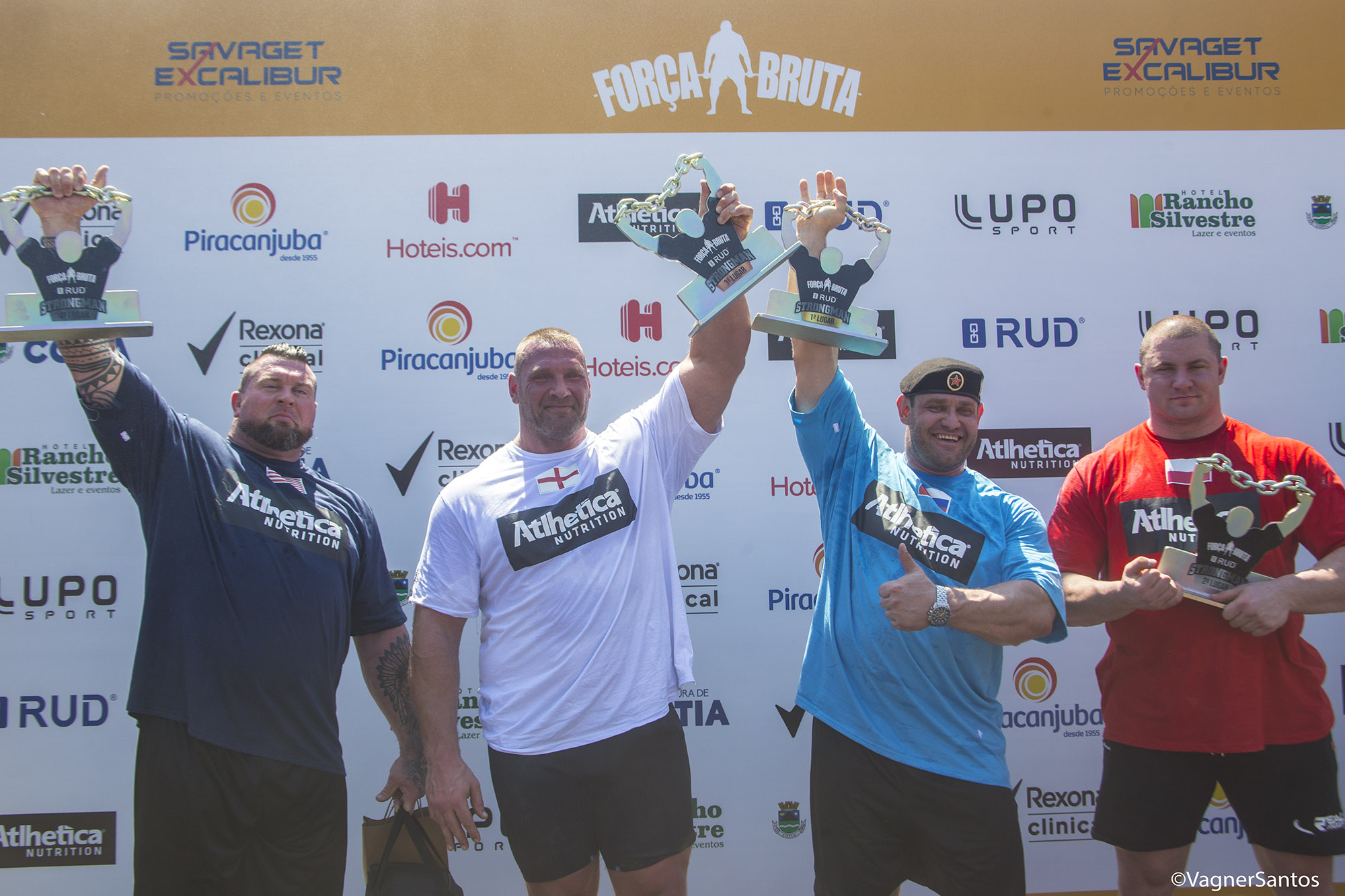 Pelo 4º ano, Cotia recebe o evento Força Bruta com os homens mais fortes do mundo