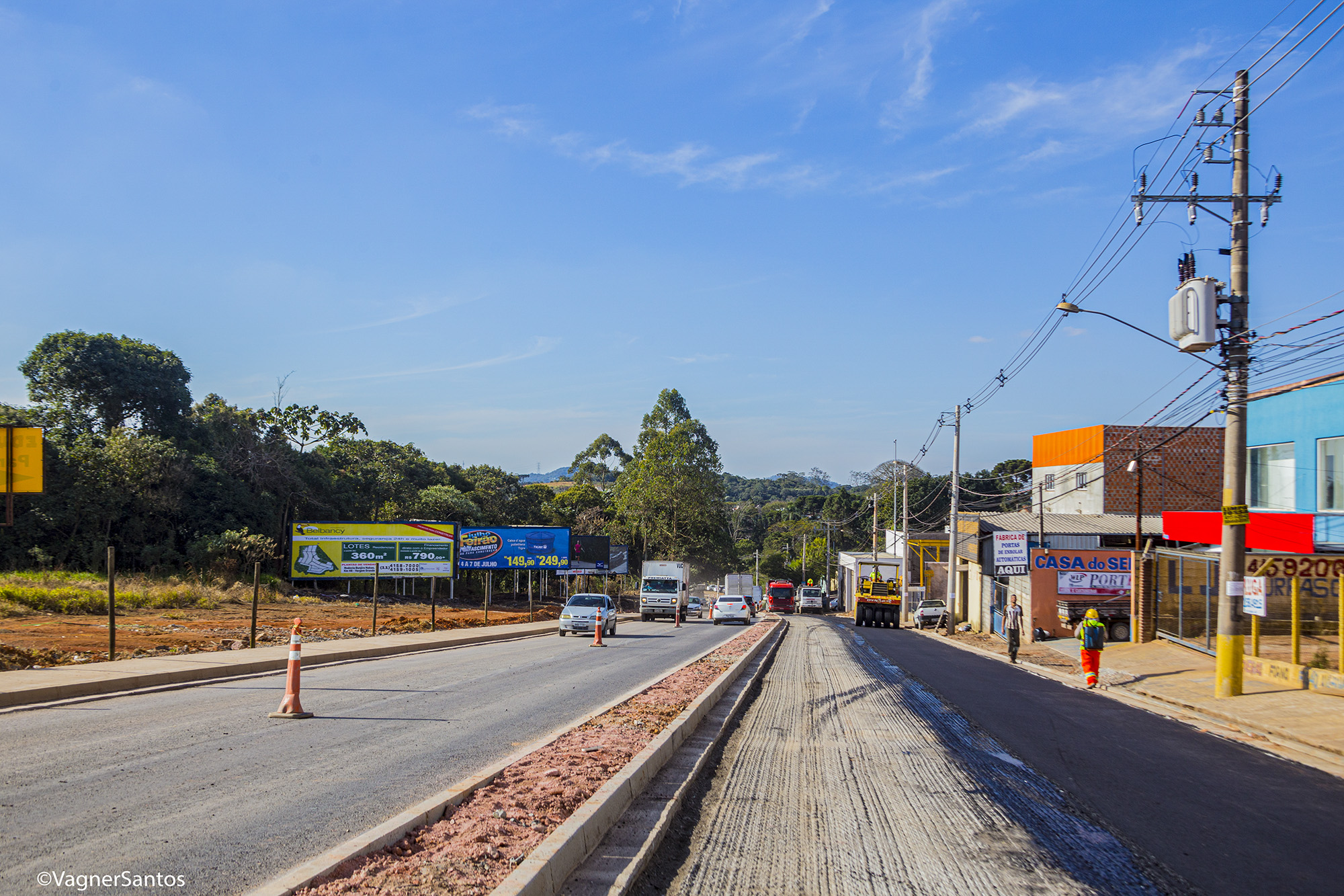 Obra de duplicação Estrada de Caucaia está 54% concluída